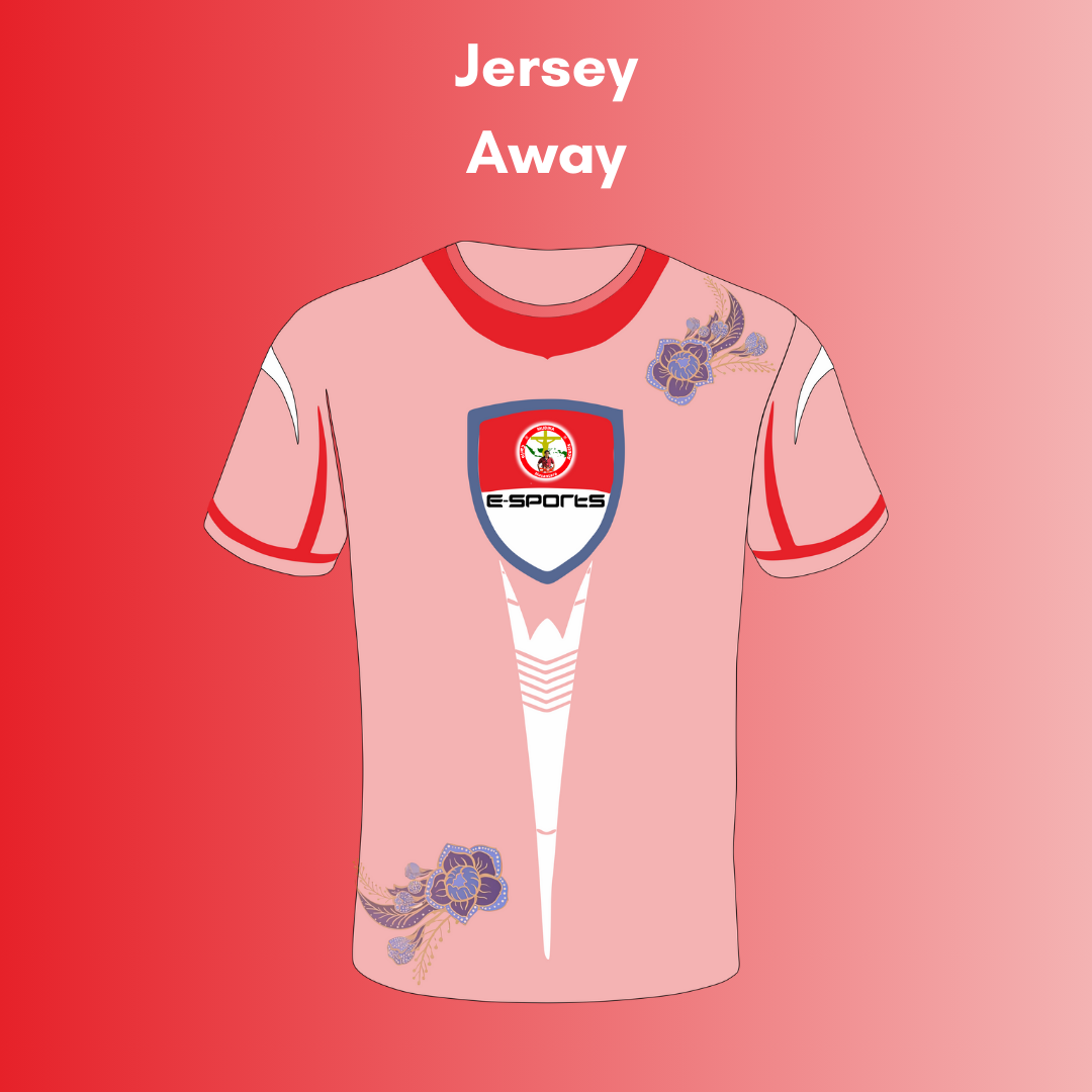 Jersey eSports Tim Putri (Away)